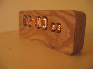 Stunning Nixie Tube Clock Kit With IN 12 & IN 17 Tubes  