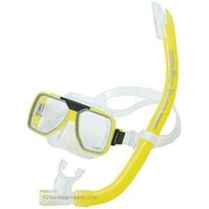  TUSA Liberator Two Window Mask & Snorkel Package Sports 