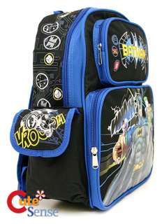 Marvel BatMan School Backpack w/Jocker 2 Face 14 M Bag  