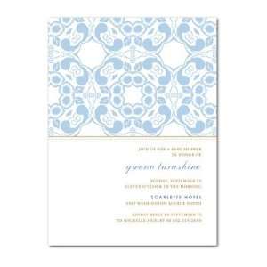   Baby Shower Invitations   Edgy Style Light Blue By Picturebook Baby