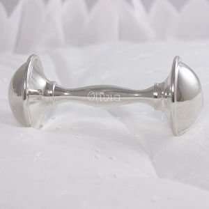  Engraved Silver Baby Rattle Toys & Games