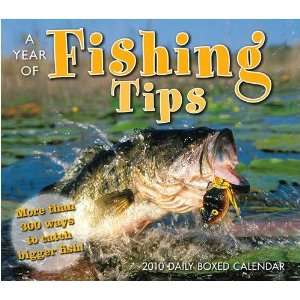  A Year of Fishing Tips 2010 Desk Calendar