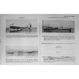  1953 54 Ships Submarines Tupi Humaita Ceara Carioca