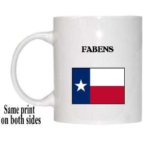  US State Flag   FABENS, Texas (TX) Mug 