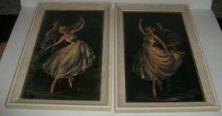   Chicago Ill Picture Frame & Art Co Cherie Ballet Wall Hangings  