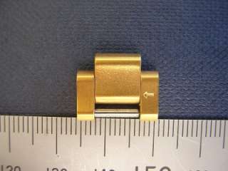 LINK ROLEX OYSTER STYLE 20mm BAND IPG on SS 3.6mm THICK  