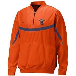  Nike Syracuse Orange Backfield Pullover Jacket Sports 