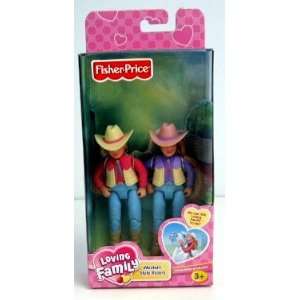  Loving Family Western Style Riders 2 Doll Set ~ The Kids 