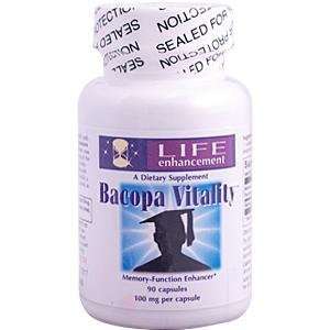  Bacopa Vitality, 100 mg, 90 Capsules Health & Personal 