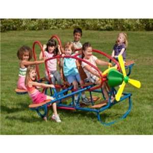  Airplane 7 Seat Teeter Totter Toys & Games