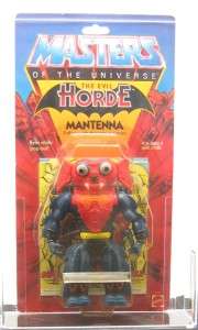 MANTENNA AFA 80 extremely rare RED BACK LEVER variant He man  