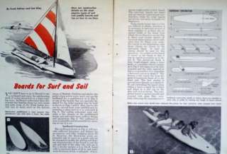 Vintage SURFBOARD SURF BOARD How to Build your OWN PLANS  