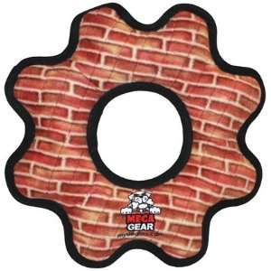  Tuffys Mega Gear Ring   Brick Print (Quantity of 2 