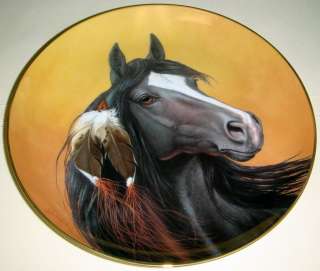 Derk Hansen Heritage Of Horses BLACK MAGIC Plate Bx+COA  
