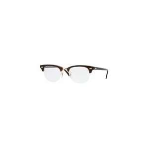  RAY BAN CLUBMASTER RX 5201 RB 5201 2372 RED HAVANA PLASTIC 