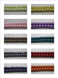 New  10 Colors 6mm Artware Faux Pearl Beads For Jewelery 