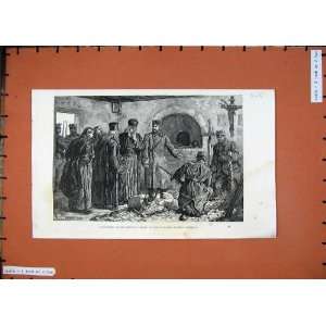    1887 Discovering Arms Greek Convent Bagna Roumelia