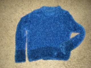 Miss B Ladies Fuzzy Sweater/Size Sm Md/Made In Turkey/New Without Tags 