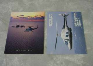 17 HELICOPTER SALES BROCHURES BELL Lloyd HUGHES McDonnell Douglas MD 