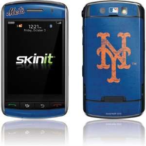  New York Mets   Solid Distressed skin for BlackBerry Storm 