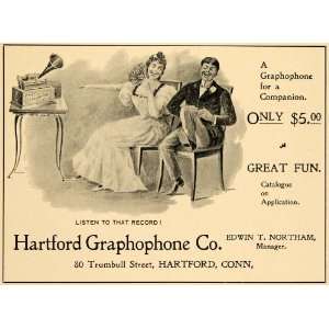   Record 80 Trumbull St Hartford Ct   Original Print Ad