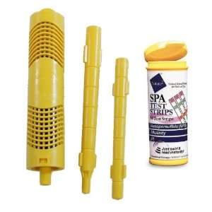  W20750 Spa/Hot Tob Mineral Sanitizer Cartridge Stick+ 50 Test Strips