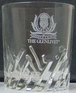 THE GLENLIVET TUMBLER GLASSES   Pair by RASTAL France  