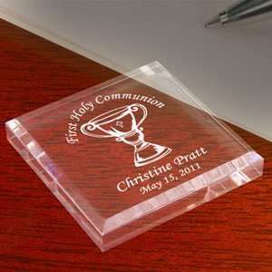  Personalized Chalice Keepsake & Paperweight Baby