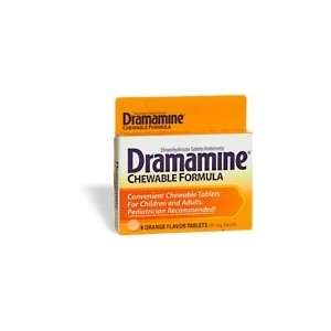  Dramamine Chewable Tablets 8S