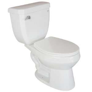  Ecokleen Close Coupled Toilet in White