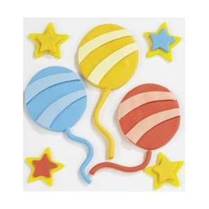   Confections Stickers Balloon; 3 Items/Order Arts, Crafts & Sewing