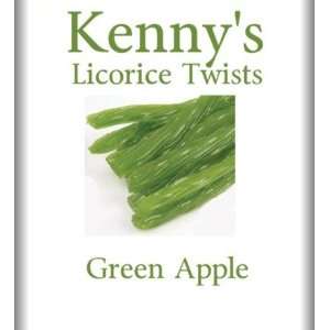 Kennys Green Apple Licorice Twists 2 Grocery & Gourmet Food