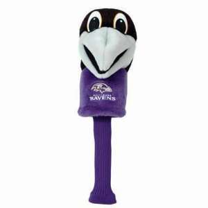  NFL Baltimore Ravens Poe Mascot Headcover Sports 