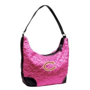 NFL Chicago Bears Pink Quilted Hobo