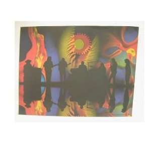   Grateful Dead Promo Poster Psychedelic 60s band the 