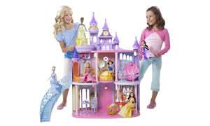 Over three stories tall, the castle can house all seven Princesses in 