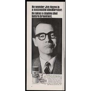  1967 Jim Hayes Stockbroker Score Deodorant Print Ad (8323 