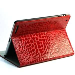  Print PU Leather CASE COVER/Flip Stand Case FOR IPAD 2+Free Screen 