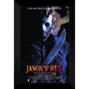  Jason Goes to Hell Friday 27x40 FRAMED Movie Poster