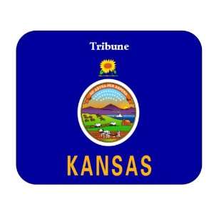  US State Flag   Tribune, Kansas (KS) Mouse Pad Everything 