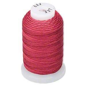  Simply Silk Beading Thick Thread Cord Size FFF Maroon 0 