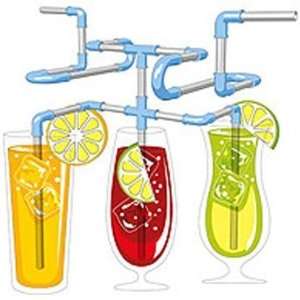   Flexible DIY Straws Fun Plastic Straw For Your Drink/Juice Kids Party