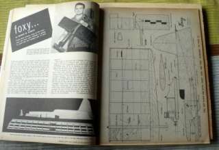   MODEL AIRPLANE NEWS MAGAZINE NOVEMBER 1953 FOKKER TRIPLANE  