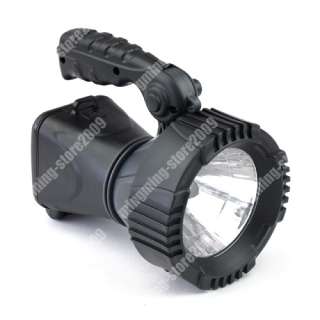 Solar Powered LED Spotlight Rechargeable Search Light  