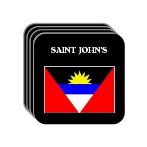 Antigua and Barbuda   SAINT JOHNS Set of 4 Mini Mousepad Coasters