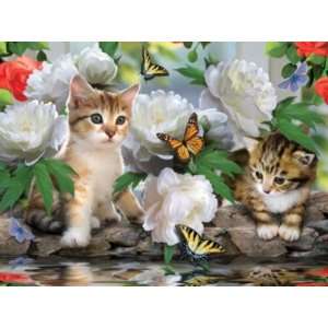  Among the Peonies Jigsaw Puzzle 1000 Piece Toys & Games