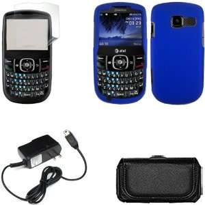 iFase Brand Pantech Link 2 P5000 Combo Rubber Blue Protective Case 