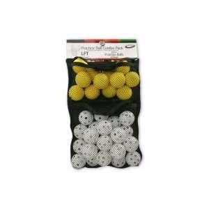  Practice Golf Ball Combo Pack in Mesh Bag Sports 