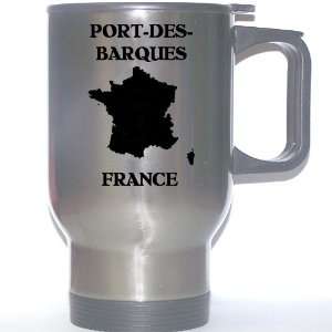  France   PORT DES BARQUES Stainless Steel Mug 