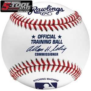  Rawlings 5 Tool MLB Pitching Machine Baseballs (Dozen 